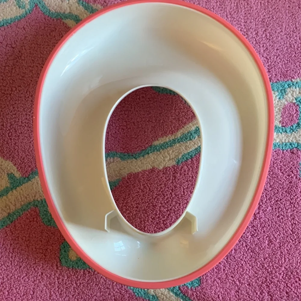 EUC TWO Potty Training Toilet Seat (Pink!)